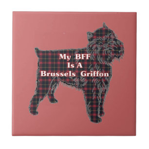 Brussells Griffon BFF Tegeltje