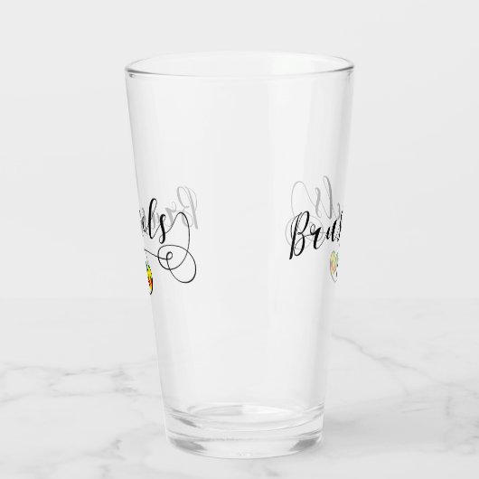 Brussels Airport in Heart Glas (Links)