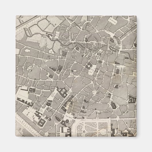 Brussels and Belgium Magneet (Voorkant)