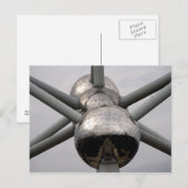 Brussels atomium briefkaart (Voorkant / Achterkant)