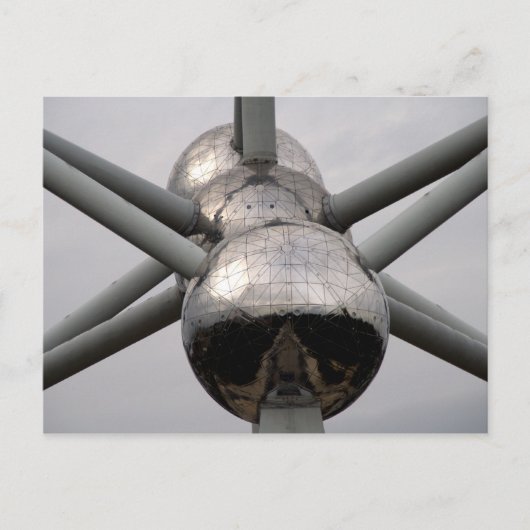 Brussels atomium briefkaart (Voorkant)