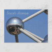 Brussels atomium Briefkaart (Voorkant)