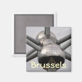Brussels Atomium Magneet (Voorkant / Achterkant)