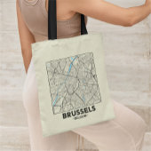 Brussels, België Stadsplatstas Tote Bag