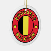 Brussels Belgium Keramisch Ornament (Rechts)