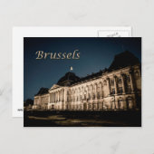 Brussels Belgium Royal Palace Briefkaart (Voorkant / Achterkant)