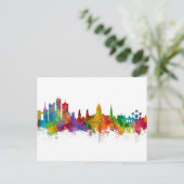Brussels Belgium Skyline Briefkaart (Staand voorkant)