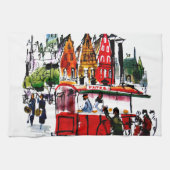 Brussels City Theedoek (Horizontaal)