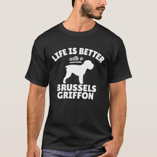 Brussels Griffon  1 T-shirt (Voorkant)