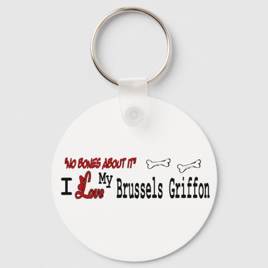 Brussels Griffon Cadeaus Sleutelhanger (Voorkant)