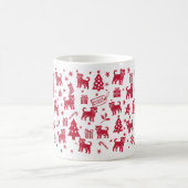 Brussels Griffon Christmas Design Koffiemok (Center)