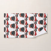 Brussels Griffon Dog Breed Christmas Handdoek (Handdoek)