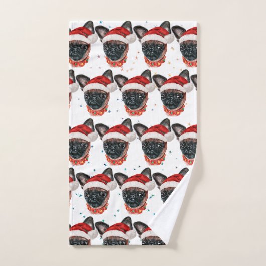 Brussels Griffon Dog Breed Christmas Handdoek (Handdoek)
