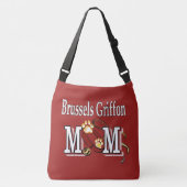 Brussels Griffon Dog MOM Crossbody Tas (Voorkant)