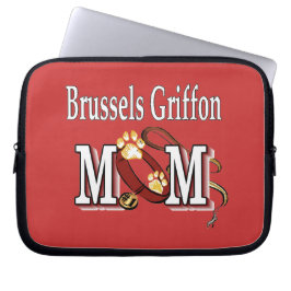 Brussels Griffon Dog MOM Laptop Sleeve