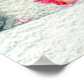 Brussels Griffon Dog Portret Poster (Hoek)