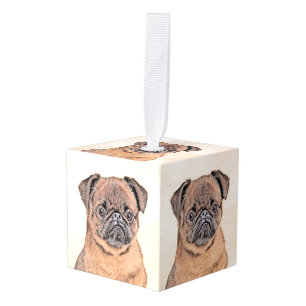 Brussels Griffon gladde schilderijen originele hon Decoratie