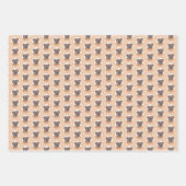 Brussels Griffon gladde schilderijen originele hon Inpakpapier Vel (Voorkant)