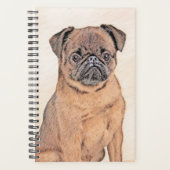Brussels Griffon gladde schilderijen originele hon Planner (Voorkant)
