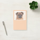 Brussels Griffon gladde schilderijen originele hon Post-it® Notes (Kantoor)