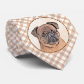 Brussels Griffon gladde schilderijen originele hon Stropdas (Opgerold)