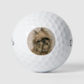 Brussels Griffon Golfballen (Voorkant)