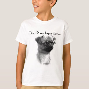 Brussels Griffon Happy Face T-shirt