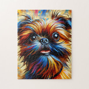 Brussels Griffon hond acrylprint cadeau voor honde Legpuzzel