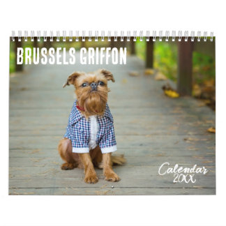 Brussels Griffon kalender 2026