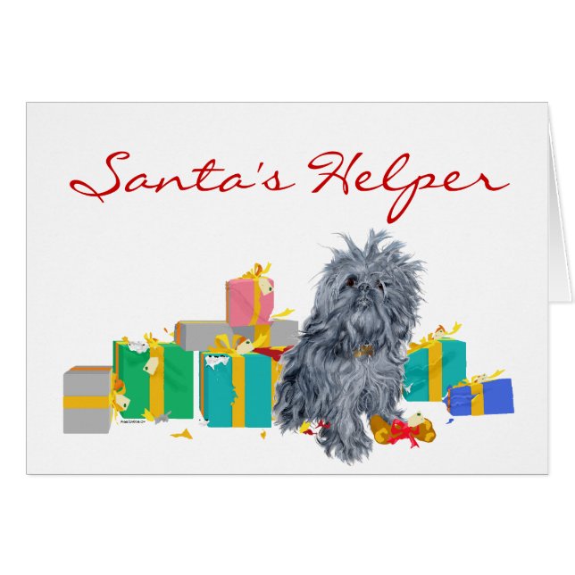 Brussels Griffon Kerstcadeaus (Voorkant Horizontaal)