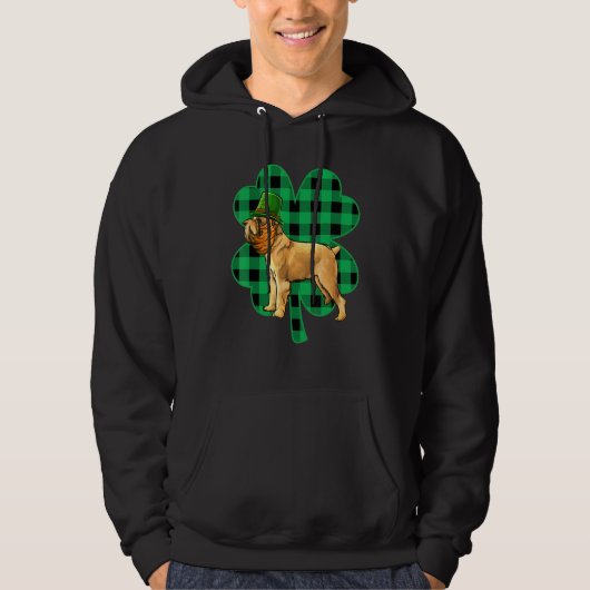 Brussels Griffon Leprechaun St Patricks Day Lucky  Hoodie (Voorkant)