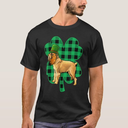 Brussels Griffon Leprechaun St Patrick's Day Lucky T-shirt (Voorkant)