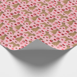 Brussels Griffon Love Valentijns Gift Wrap Cadeaupapier