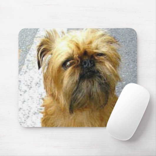 Brussels Griffon Mousepad Muismat (Met muis)