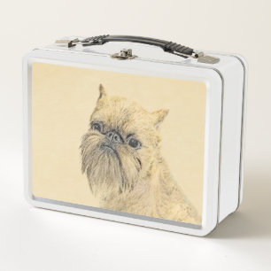 Brussels Griffon Painting - Cute Original Dog Art