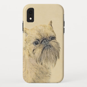 Brussels Griffon Painting - Cute Original Dog Art Case-Mate iPhone Case