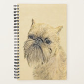 Brussels Griffon Painting - Cute Original Dog Art Planner (Voorkant)