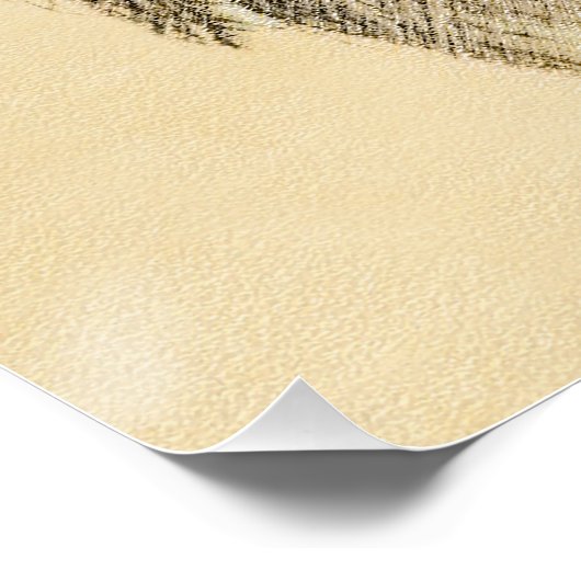 Brussels Griffon Painting - Cute Original Dog Art Poster (Hoek)