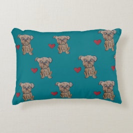 Brussels Griffon Pillow Decoratief Kussen