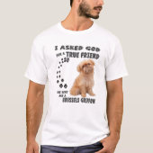 Brussels Griffon Quote mam, Griff Dad, Belgium Gri T-shirt (Voorkant)