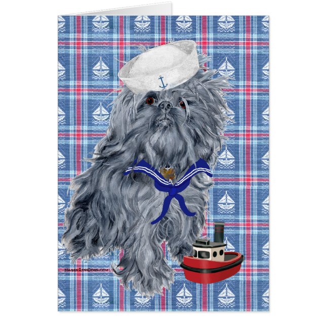 Brussels Griffon Sailor (Voorkant)