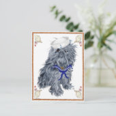 Brussels Griffon Sailor Briefkaart (Staand voorkant)