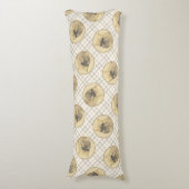 Brussels Griffon Schilderij Rood Ruw Schattige Dog Lichaamskussen (Voorkant Verticaal)