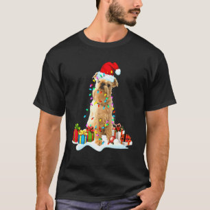 Brussels Griffon Sinterklaas Kerstboom Lichtjes Ke T-shirt
