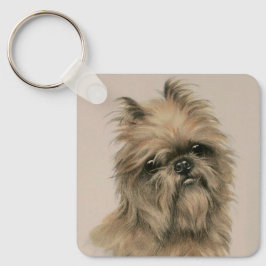 Brussels Griffon Sleutelhanger