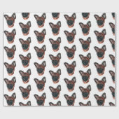 Brussels Griffon Wrapping Paper Cadeaupapier (Vlak)