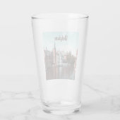 Brussels Kanaal Glas (Achterkant)
