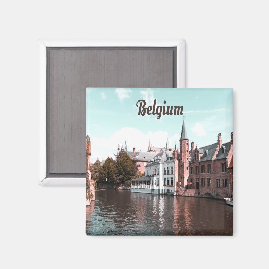 Brussels Kanaal Magneet (Voorkant / Achterkant)