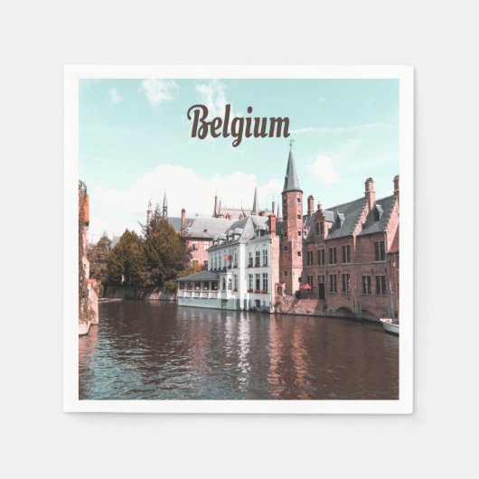 Brussels Kanaal Servet (Voorkant)