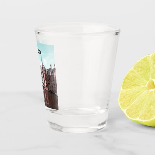 Brussels kanaal shot glas (Rechts)